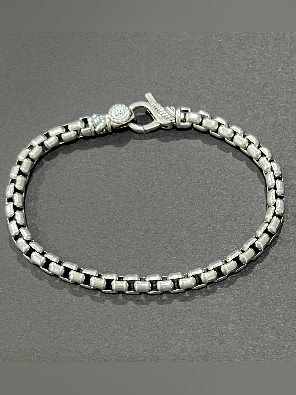 JAI 925 Sterling John Hardy Bix Chain Bracelet | 5mm | 25g | 8in - Picture 3 of 7